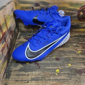 Nike Vapor Edge Elite‎ 360 2 Football Cleats Mens Size 15 Blue White DA5457-400